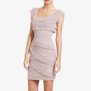 BCBG Max Azria Briana blush pink dress - US4